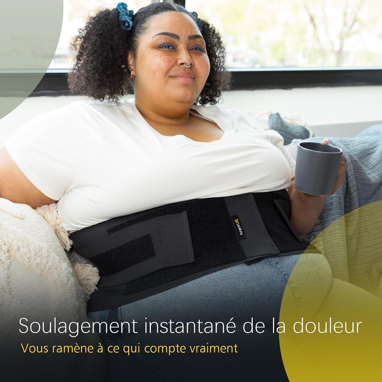 Thumbnail 1 de BraceUP Attelle Dorsale Extra Large 3XL–5XL