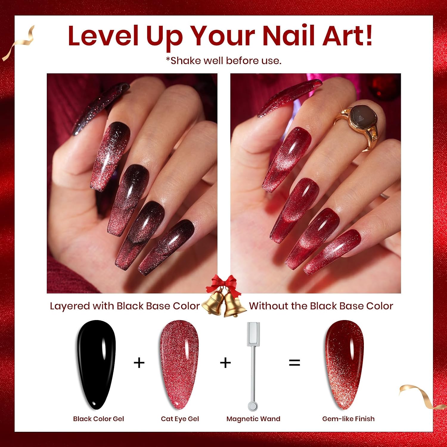 Thumbnail 4 de beetles Cat Eye Gel 6-color Set 💅
