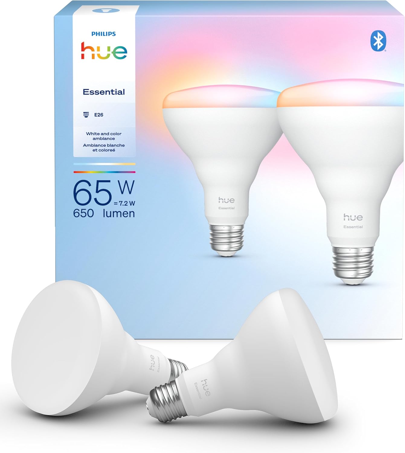 Philips Hue Essential BR30 Smart Bulb 650 lm