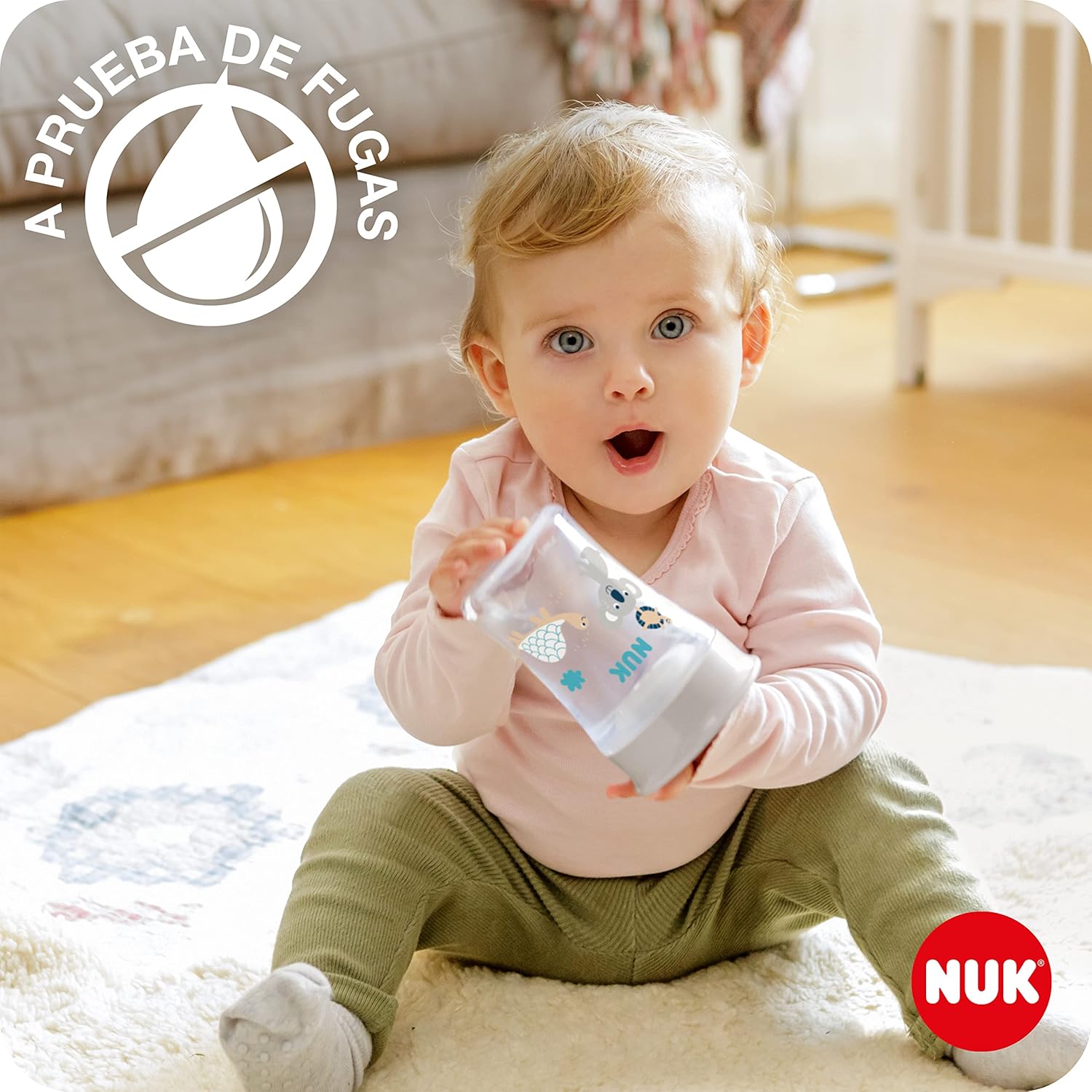 Thumbnail 2 de NUK Magic Cup Mickey Mouse 🧃 Vaso anti-derrames 360° +8 meses