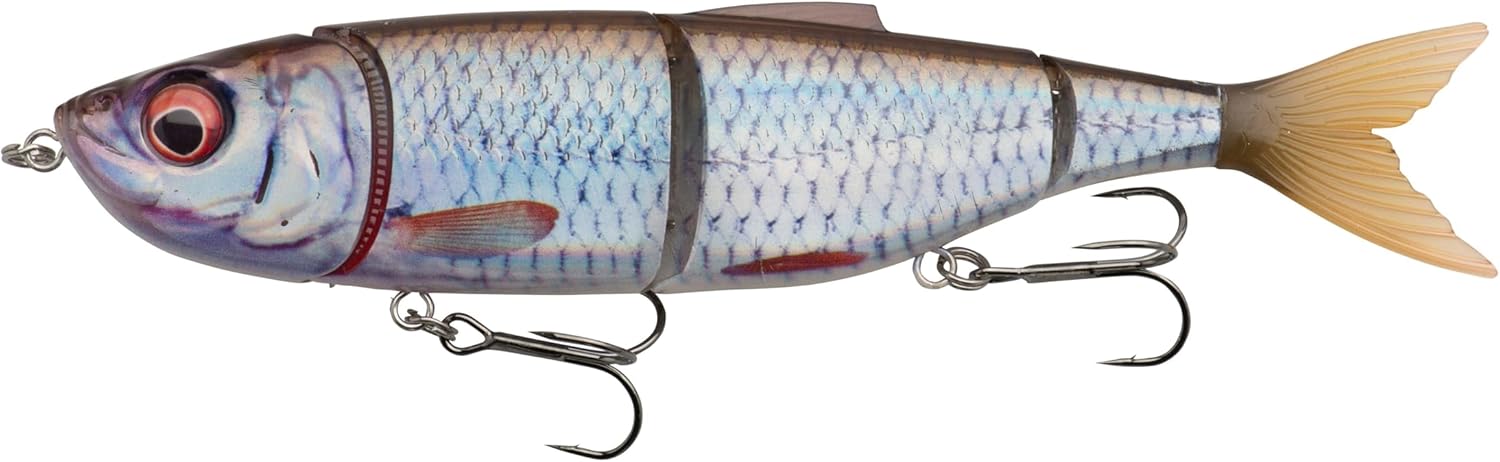 Detalle de Savage Gear 4Play V2 Swim N Jerk - Aringa swimbait 3D realistica, azione super S-Curve e affondamento lento