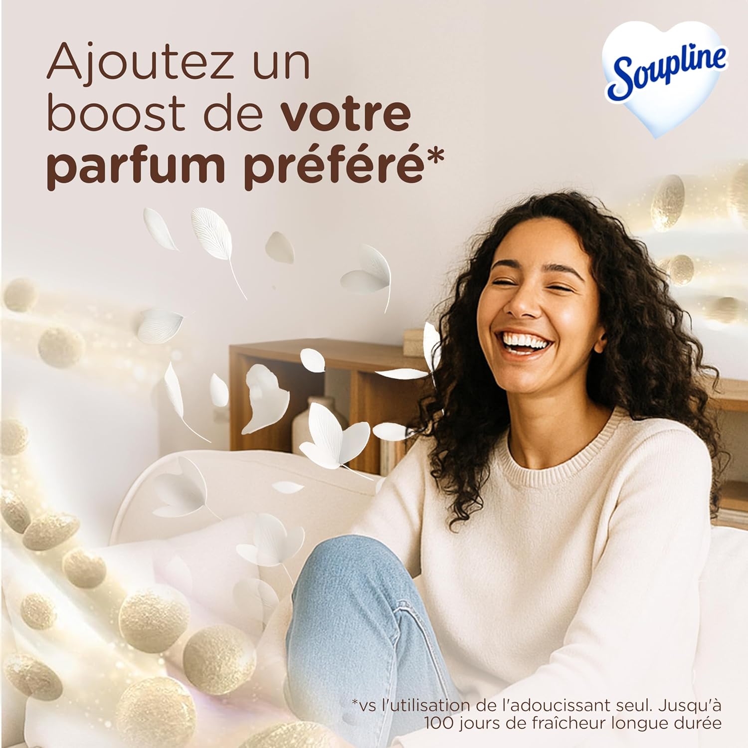 Thumbnail 2 de SOUPLINE Perles de Fraîcheur 230 g — parfum fleurs blanches