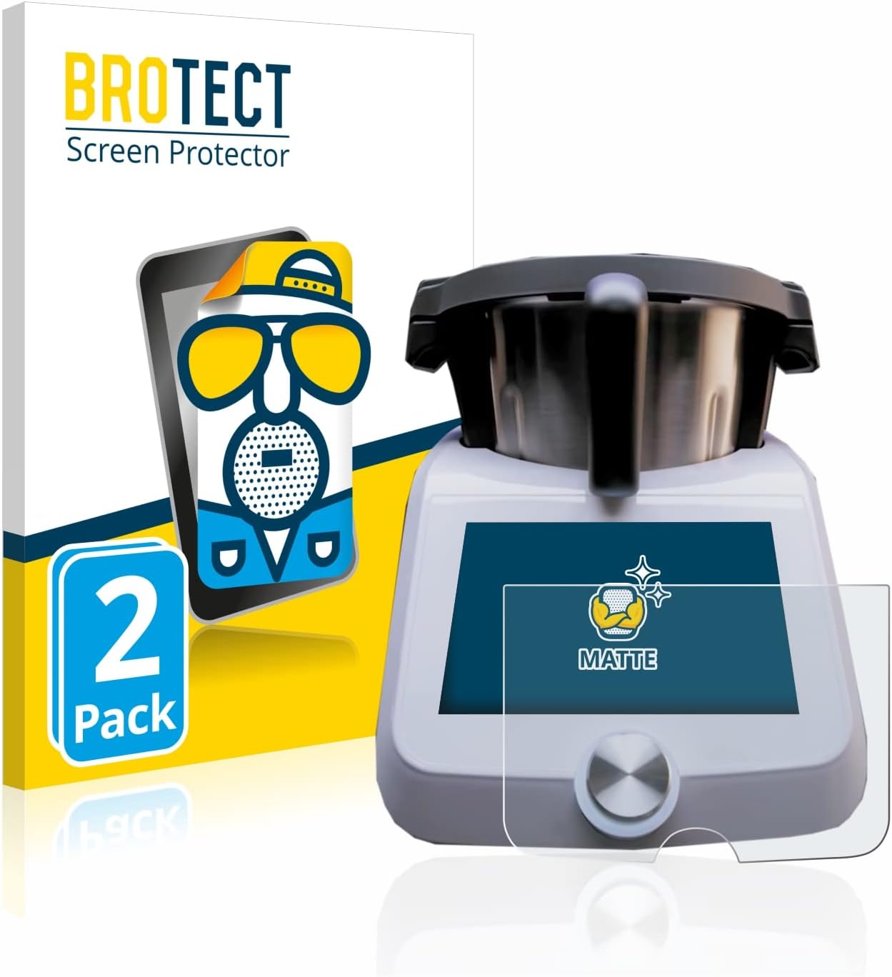 Thumbnail 5 de BROTECT Protector Pantalla SilverCrest Monsieur Cuisine Smart 2 unidades