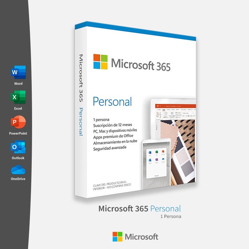 Detalle 2 de Microsoft 365 Personal 1 Usuario 1 Año + Norton 360 Premium 10 Dispositivos 1 Año: guía de compra y motivos para elegir