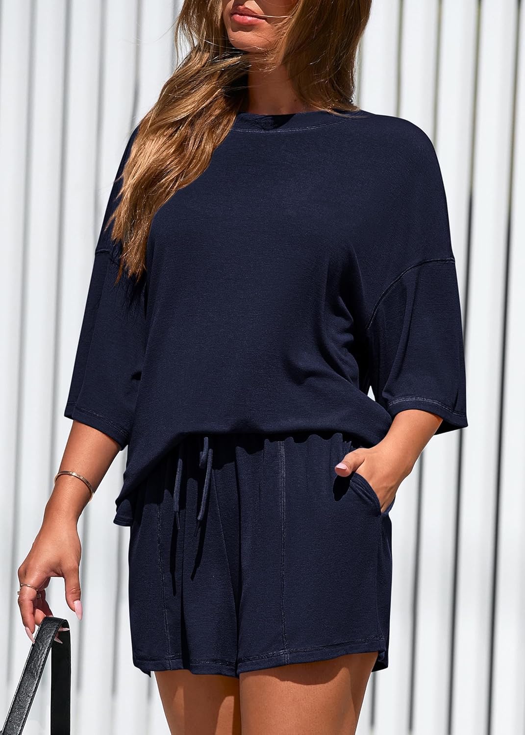 Thumbnail 4 de KIRUNDO 2-Piece Summer Lounge Set for Women: Cozy, Breathable, and Versatile