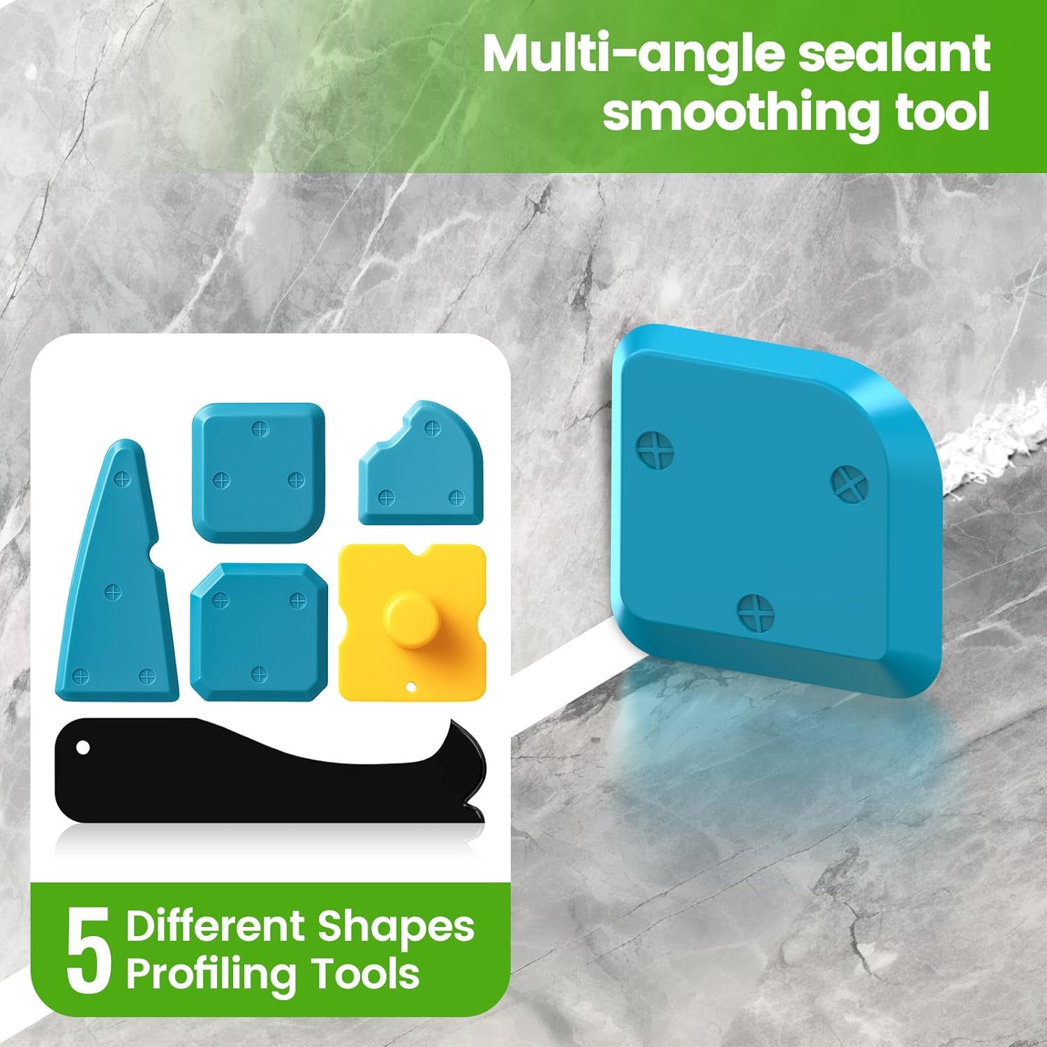 Thumbnail 5 de Caulking Tool 5 in 1 silicone sealant