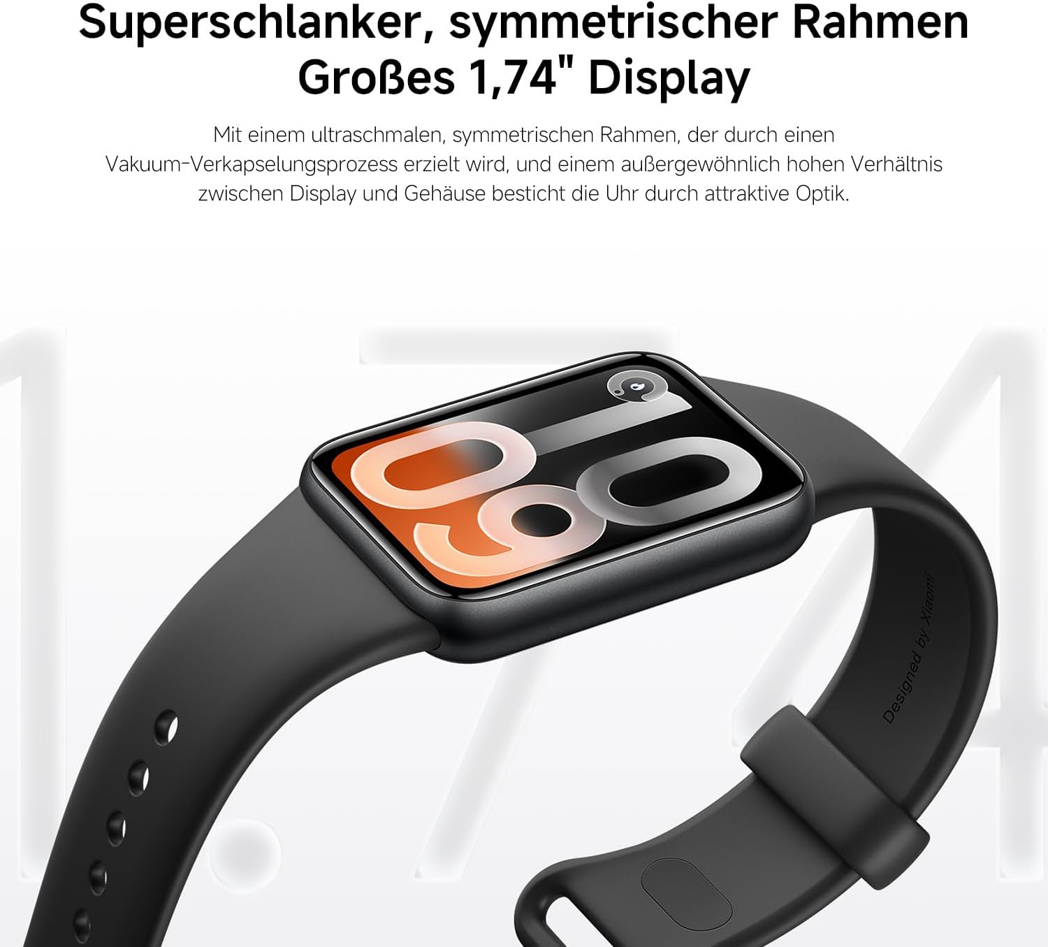 Detalle de XIAOMI Smart Band 10 Pro – Fitness-Armband in Schwarz