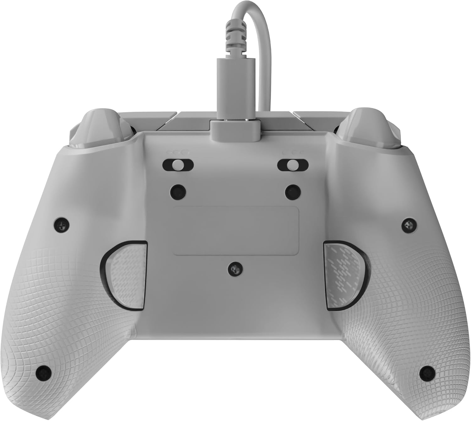 Detalle de TURTLE BEACH TBC-2002-85 Afterglow Wave 有線ゲームコントローラー グレー、背面ボタン・RGB搭載