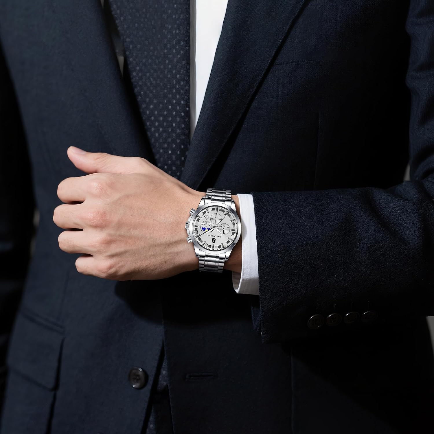 Detalle de BY BENYAR Reloj cronógrafo 3ATM