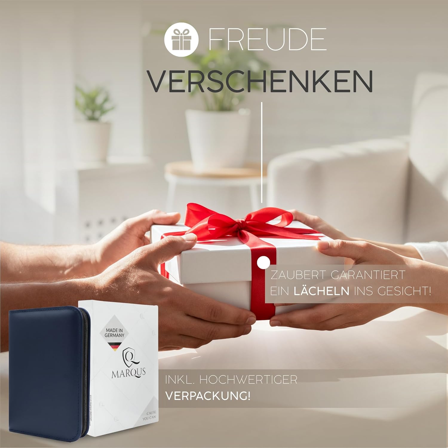 Thumbnail 5 de marQus Solingen Maniküre- & Pediküre-Set (12-teilig) im Echtleder-Etui – Nagelset Blau