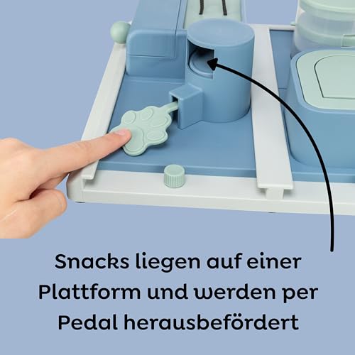 Detalle de TRIXIE Poker Box 2 – Strategiespiel für Hunde, 31 x 31 cm