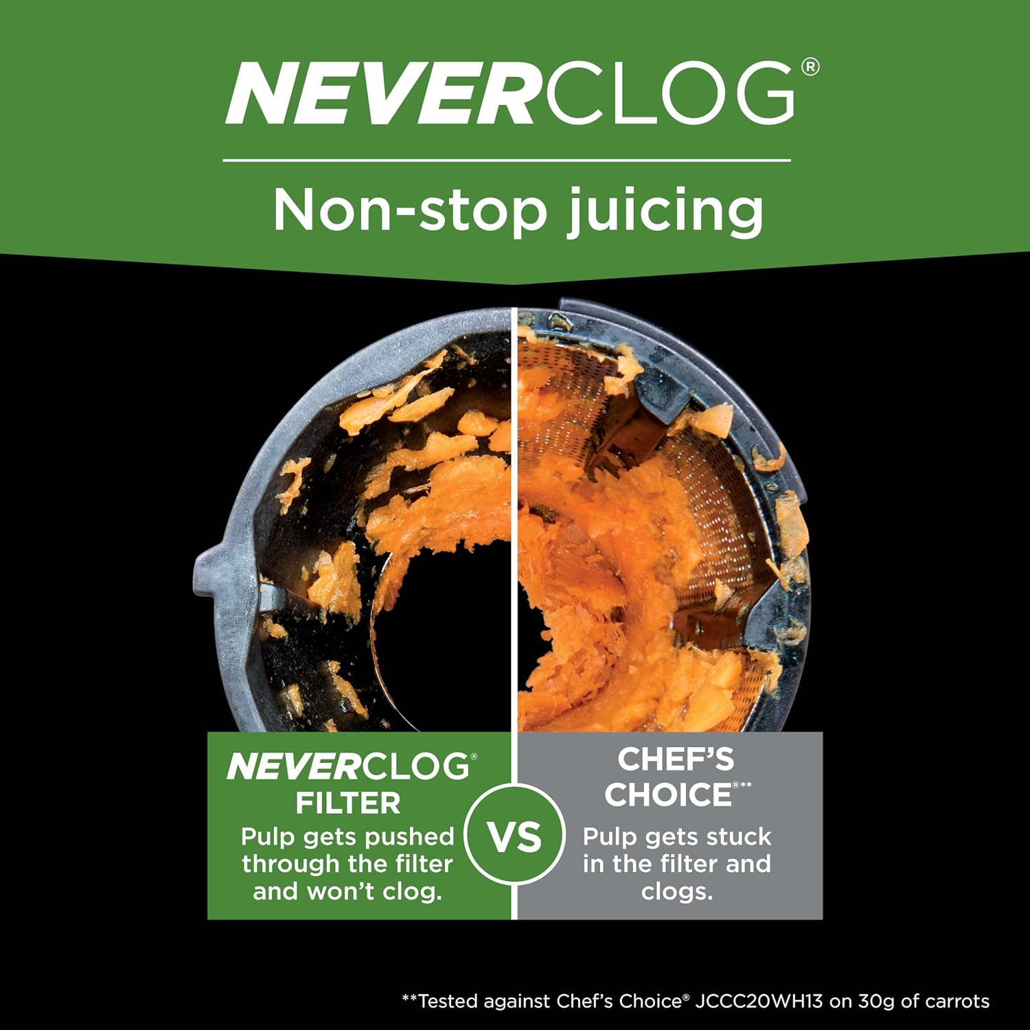 Thumbnail 5 de Ninja NeverClog JC151 Cold Press Juicer