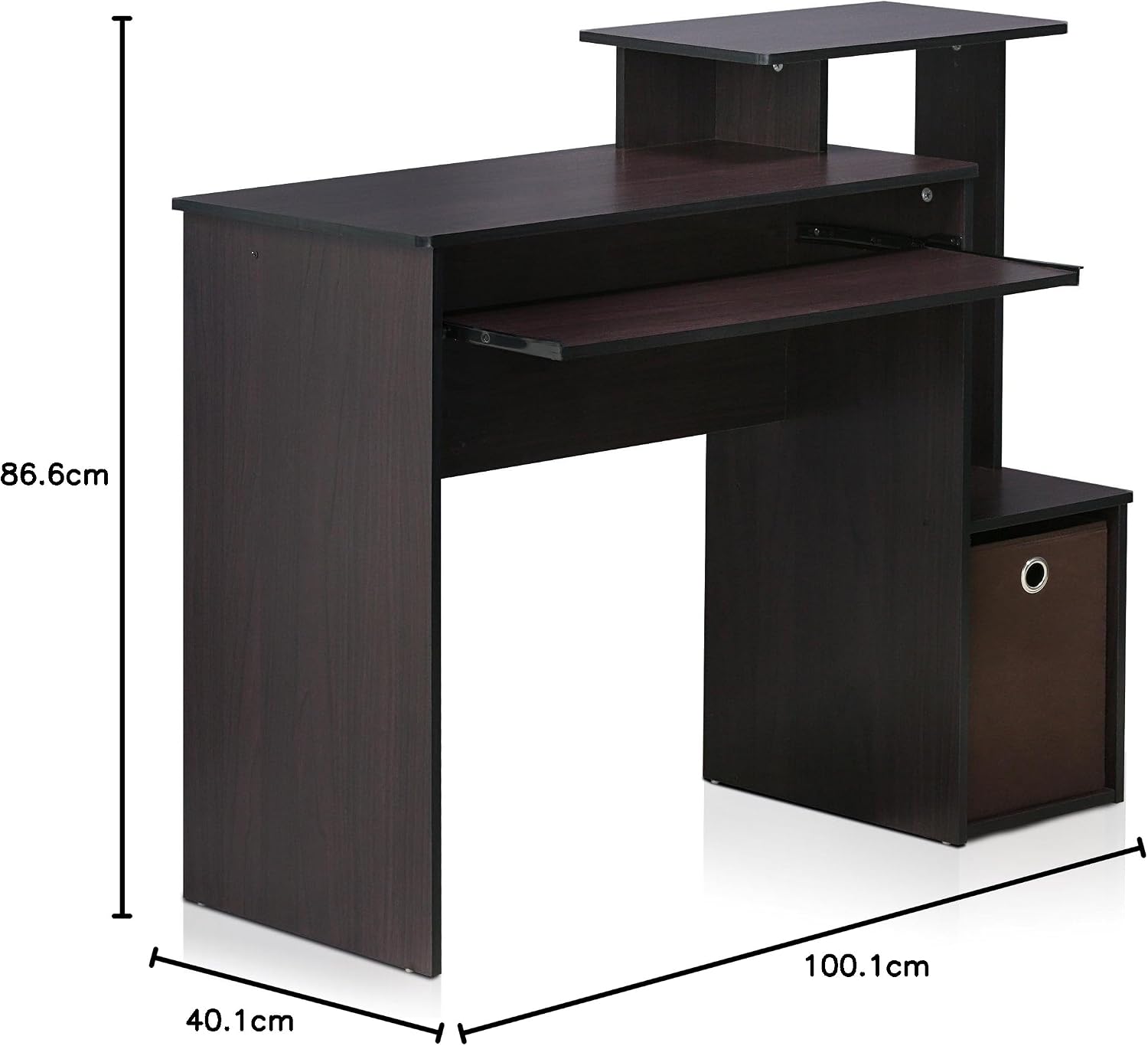 Thumbnail 2 de Furinno Econ Multipurpose Computer Desk 100.1 cm