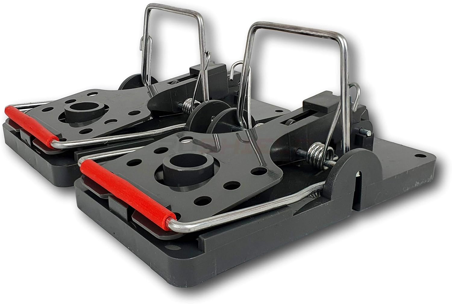 Detalle 2 de Roshield 4 x Rat Traps – professional-quality heavy duty snap traps for fast, reusable rat control