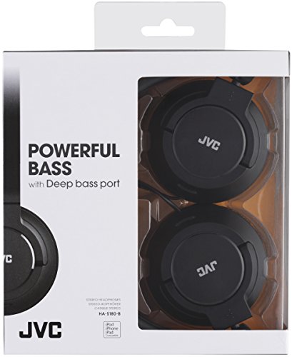 Detalle 2 de JVC HA-S180-B-E auriculares cerrados 1,2 m de cable