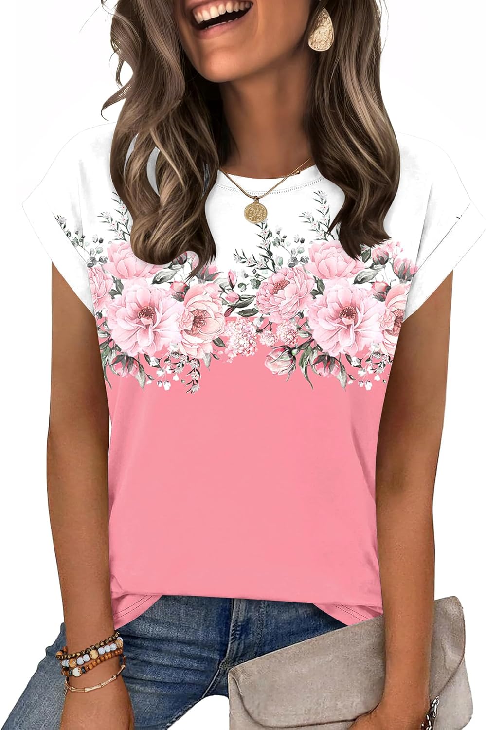 Thumbnail 5 de Zeagoo Women's Summer Casual Cap Sleeve Tops: Versatile, Year-Round Layering