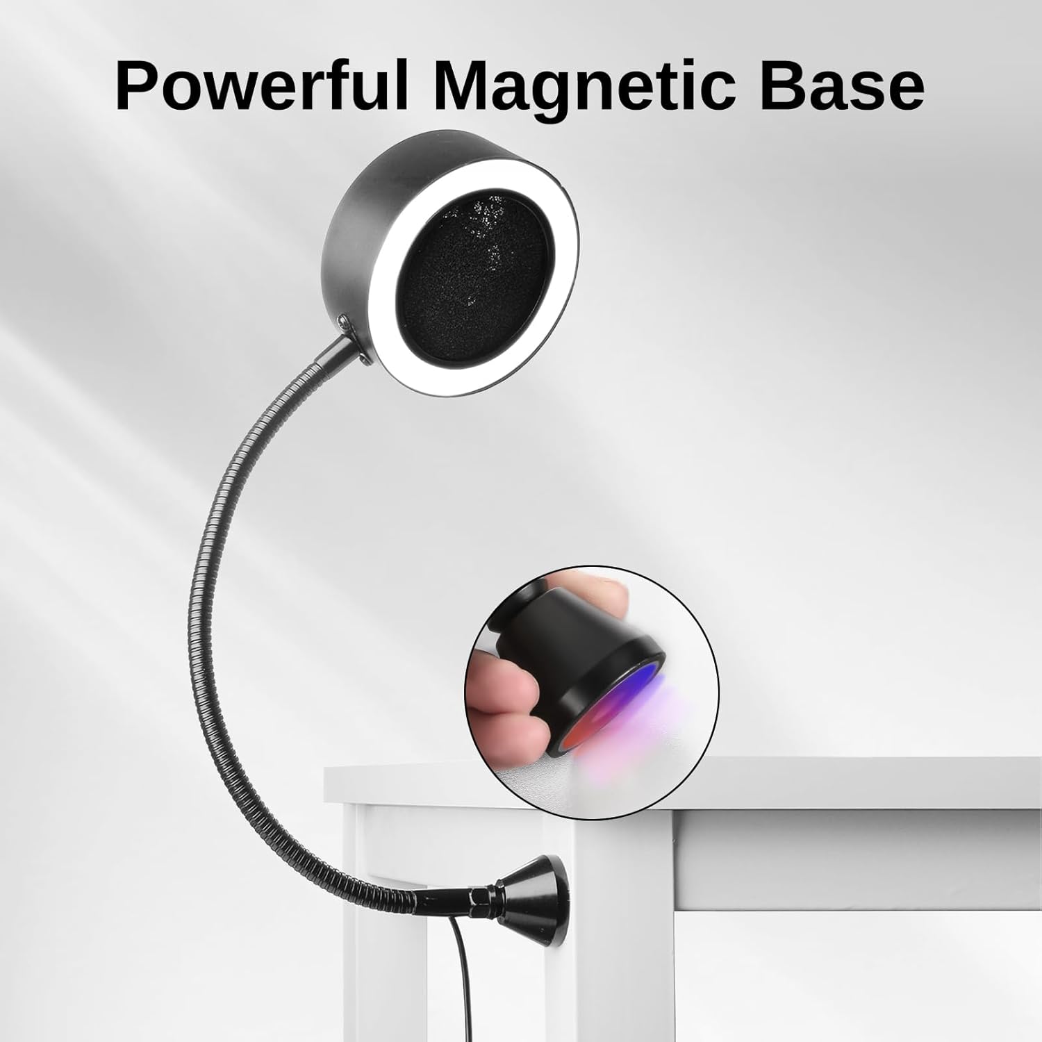 Thumbnail 2 de SainSmart assorbi-fumo magnetico a saldare con luce LED e ventola portatile