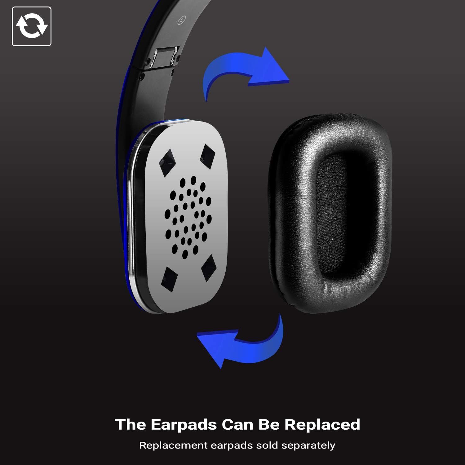 Detalle 2 de August EP650 Bluetooth Kopfhörer 15 h Akku