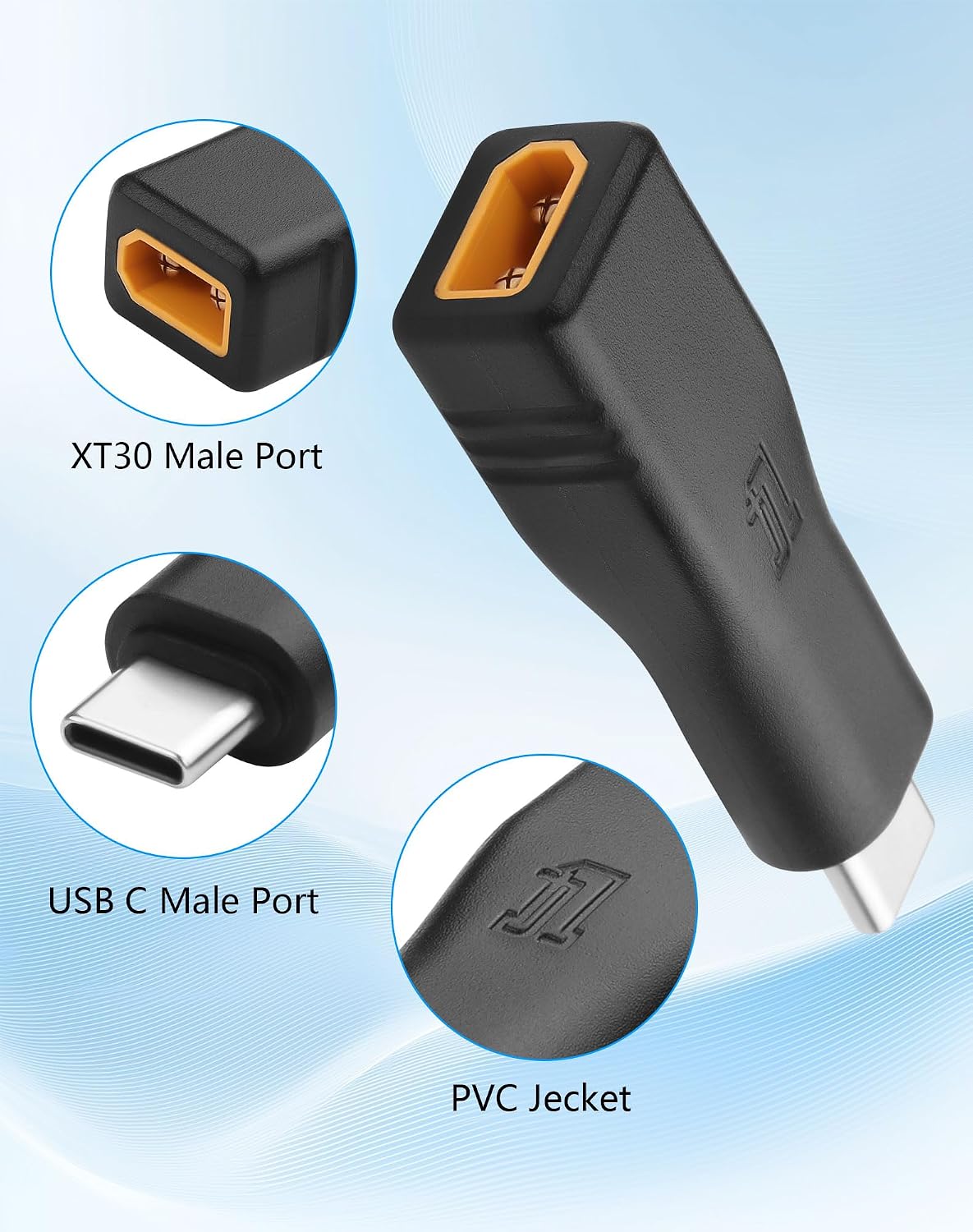 Detalle 2 de CERRXIAN USB-C to XT30 Adapter