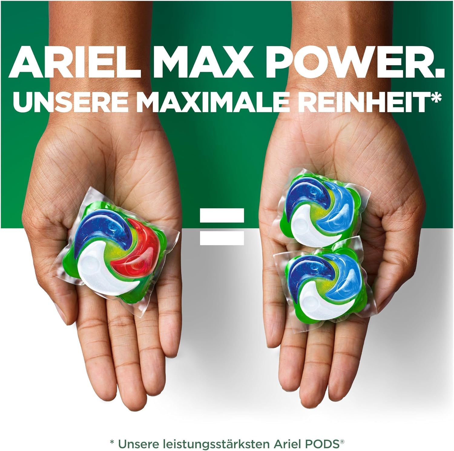 Thumbnail 4 de Ariel Max Power PODS®: Flüssigwaschmittelkapseln 66 Wäschen, Universal+ mit 3 integrierten Waschzusatzstoffen