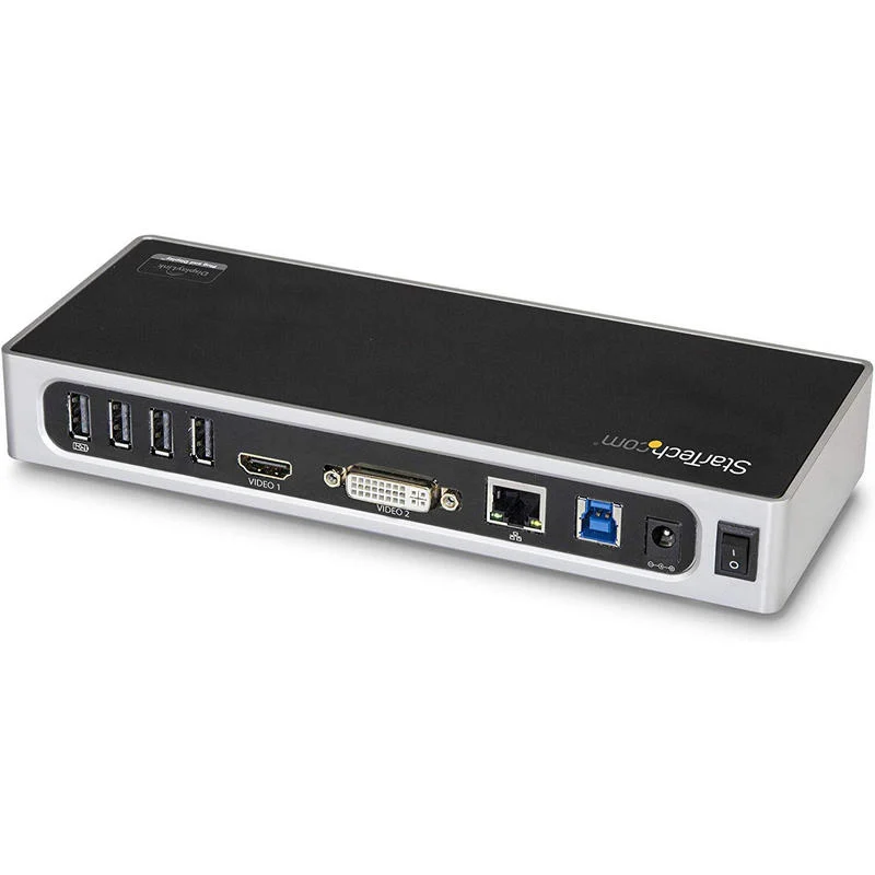 Thumbnail 3 de StarTech Docking Station USB 3.0 para dos monitores, 6 puertos USB