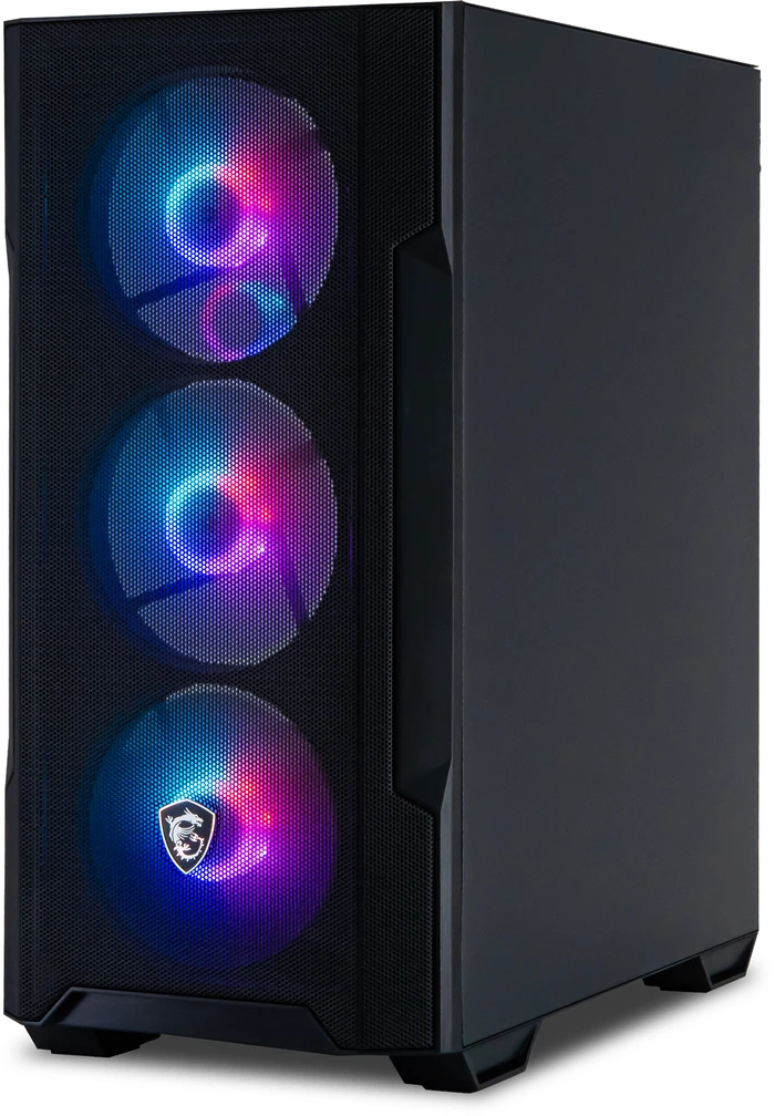 Detalle de Cobalt x Powered by MSI Velocity 2.0 Gaming-PC mit AMD Ryzen 7, RTX 5060, 32 GB RAM und 1 TB SSD