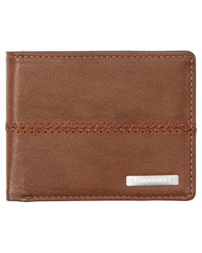 Quiksilver Stitchy Cartera triple hoja S Chocolate Brown 👝