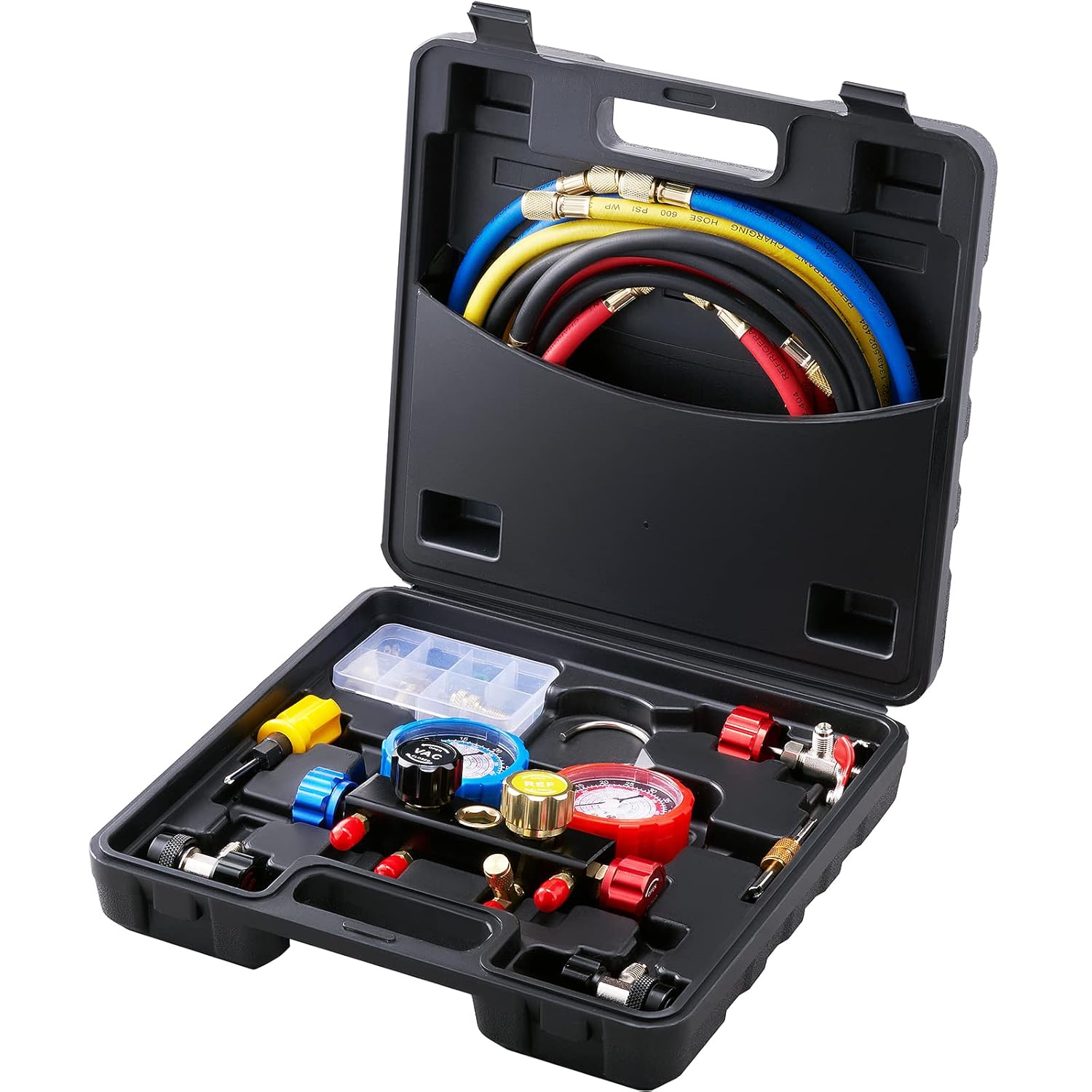 VEVOR Set manometri 4 vie refrigeranti