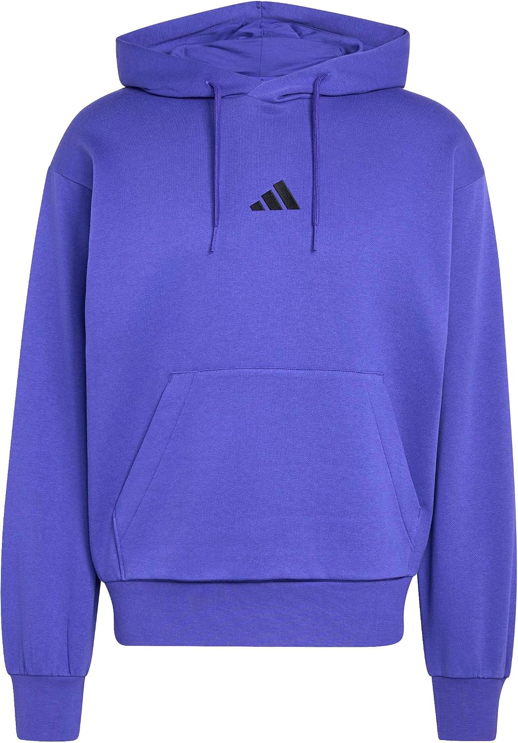 Thumbnail 6 de adidas Men's Essentials Feelcozy Fleece Hoodie Sweatshirt – Black/White, Size L
