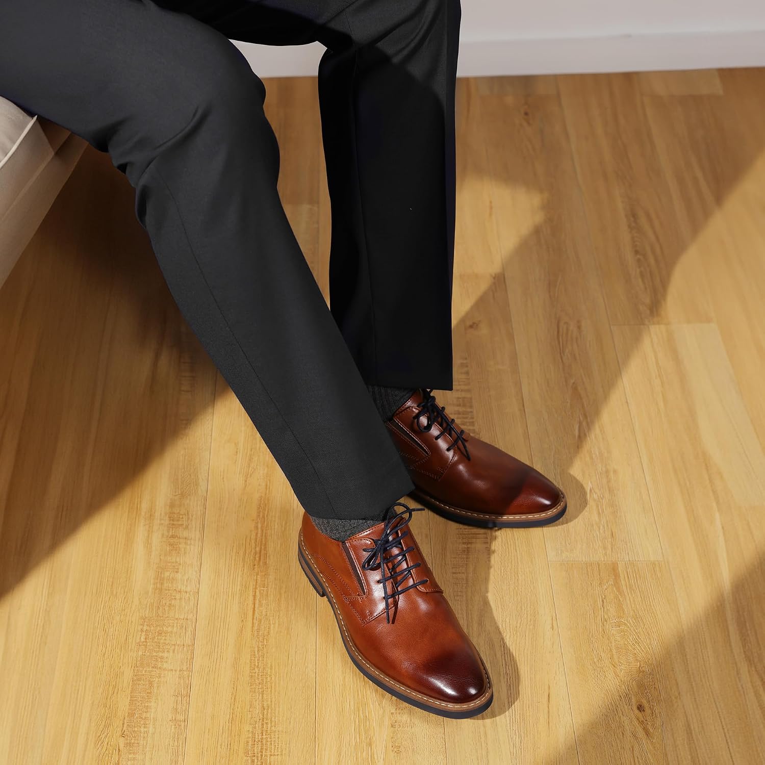 Detalle 2 de Bruno Marc Zapatos de Vestir Hombre Oxfords Suela EVA