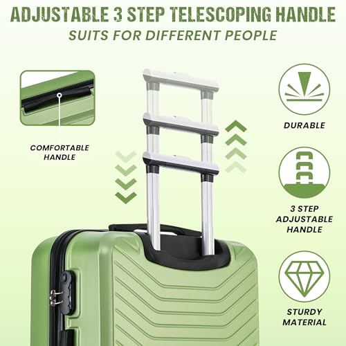 Thumbnail 6 de FLYMAX 29" Large Suitcase 4 Wheel Lightweight Hard Shell Travel Case (100 Litre) with 3-Digit Lock and Telescopic Handle