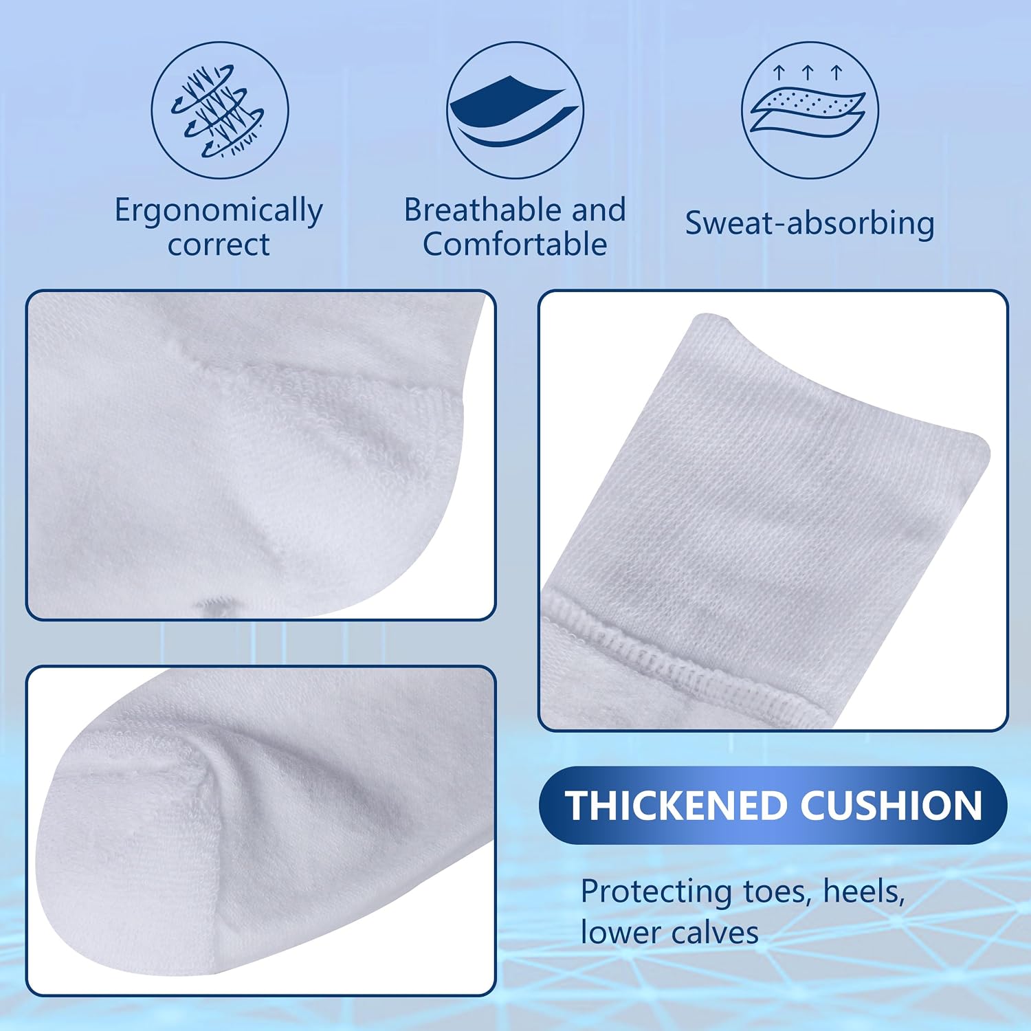 Detalle 2 de Facool Diabetic Socks M/L/XL 6 pairs