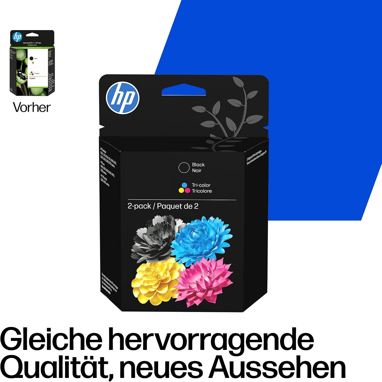 Detalle de HP 302/304 Schwarz/Farbe – Original Druckerpatronen 2er-Pack