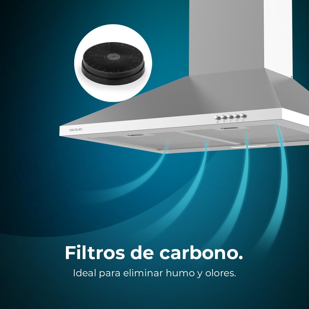Thumbnail 9 de Cecotec Bolero Flux PM 603500 🌀 Campana Extractora Inox 60cm