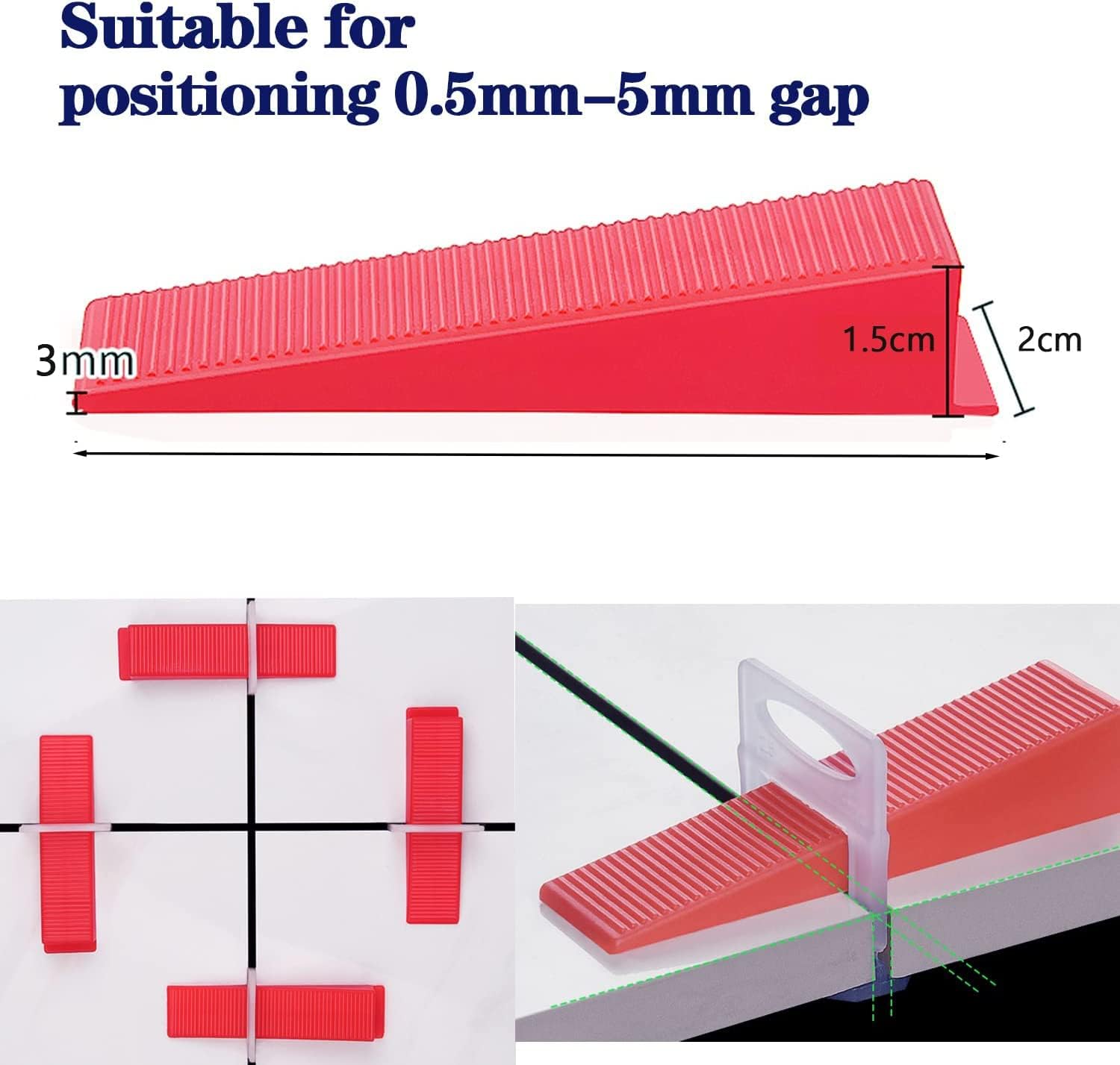 Thumbnail 3 de Tile Leveling Wedges 200 pcs