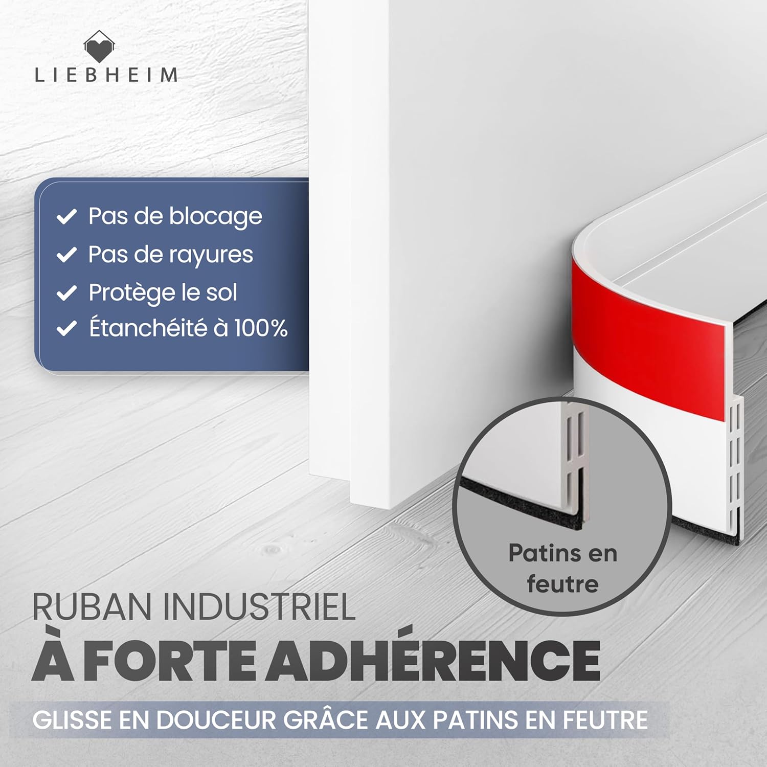 Detalle 2 de LIEBHEIM Boudin Porte isolant 1 piĂšce đȘ