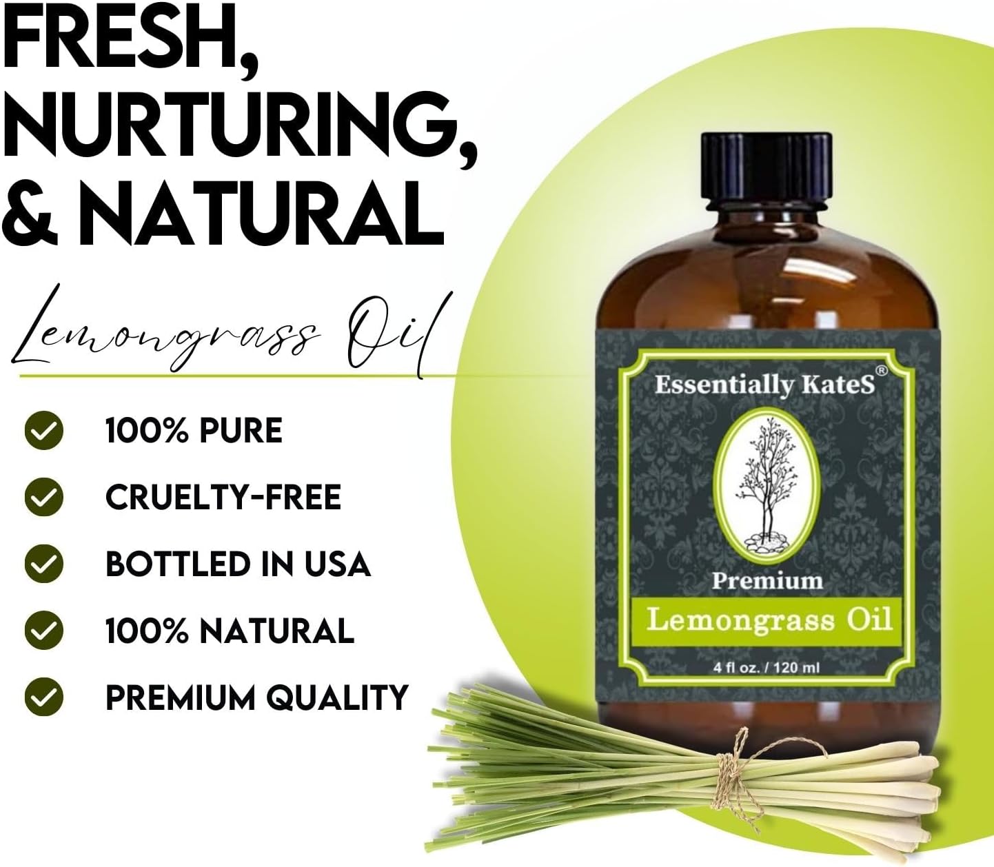 Thumbnail 3 de Lemongrass Essential Oil 4 Fl Oz ⚡