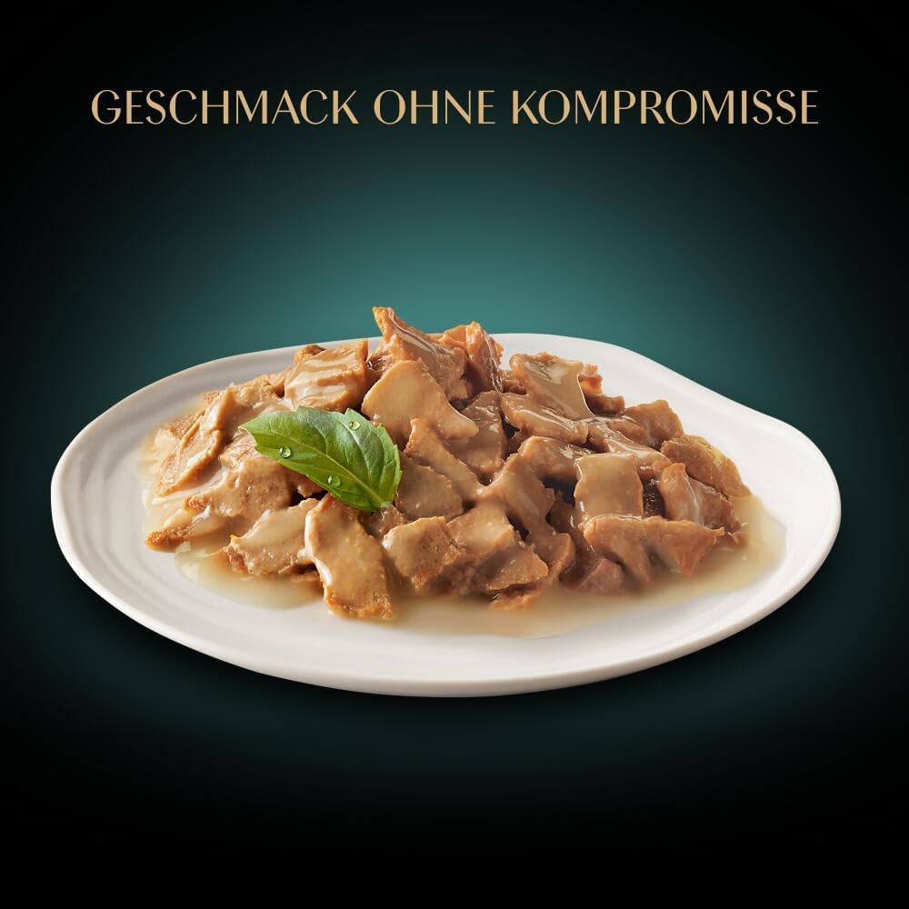 Detalle de Sheba Portionsbeutel Katzennassfutter Multipack Fresh Cuisine Taste of Rome mit Truthahn und Huhn – 6x50 g