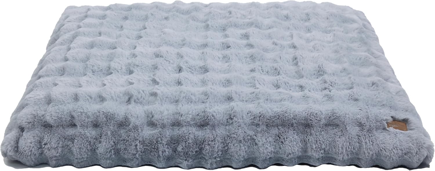 Detalle de BingoPaw XXXL Dog Beds Washable: Calming Crate Mattress with Removable Cover