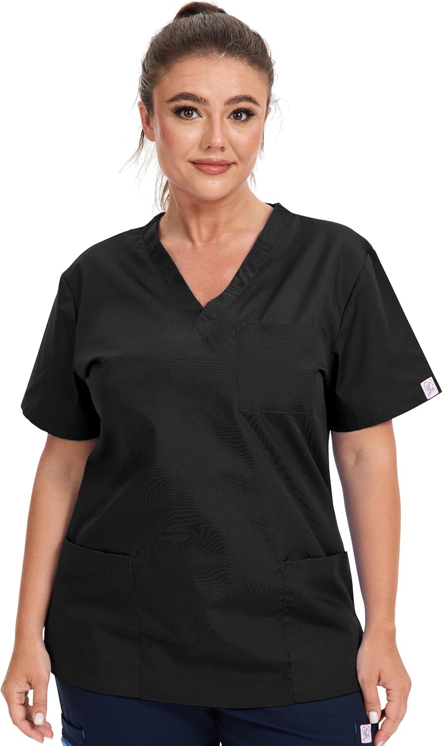 Thumbnail 4 de JONATHAN UNIFORM Women Tunic Scrub Top with 3 Pockets