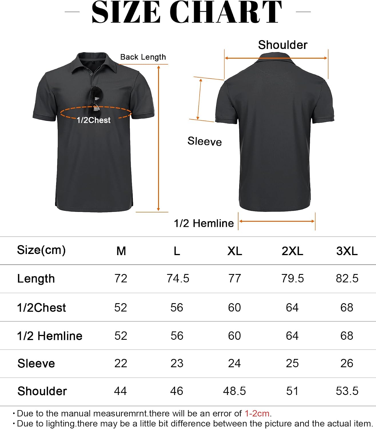 Thumbnail 6 de geeksport poloshirt heren korte mouw voor sport en golf, ademend en sneldrogend