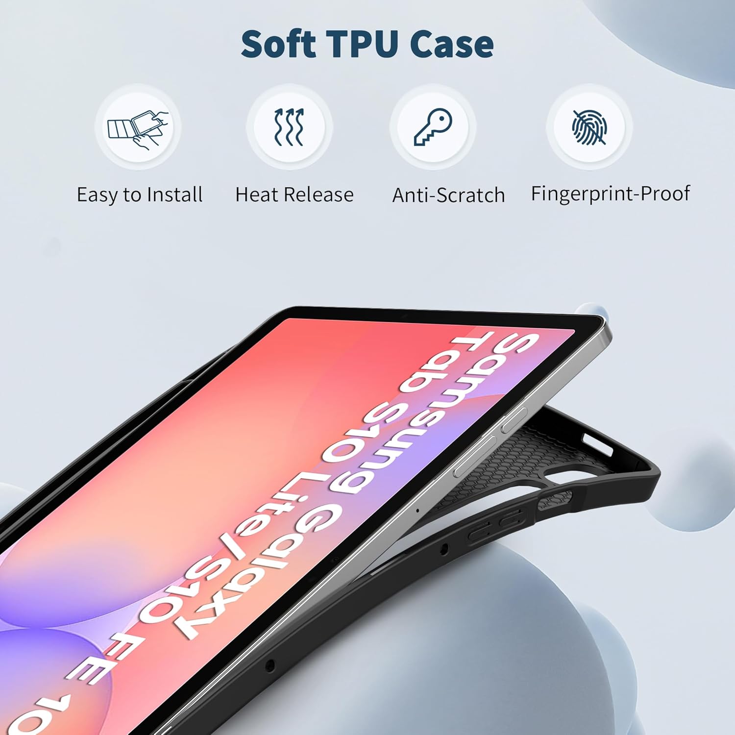 Thumbnail 4 de EasyAcc Hülle für Samsung Galaxy Tab S10 Lite / S10 FE & S9 FE / S9 11" – Slim PU Leder mit S-Pen-Halter & Standfunktion