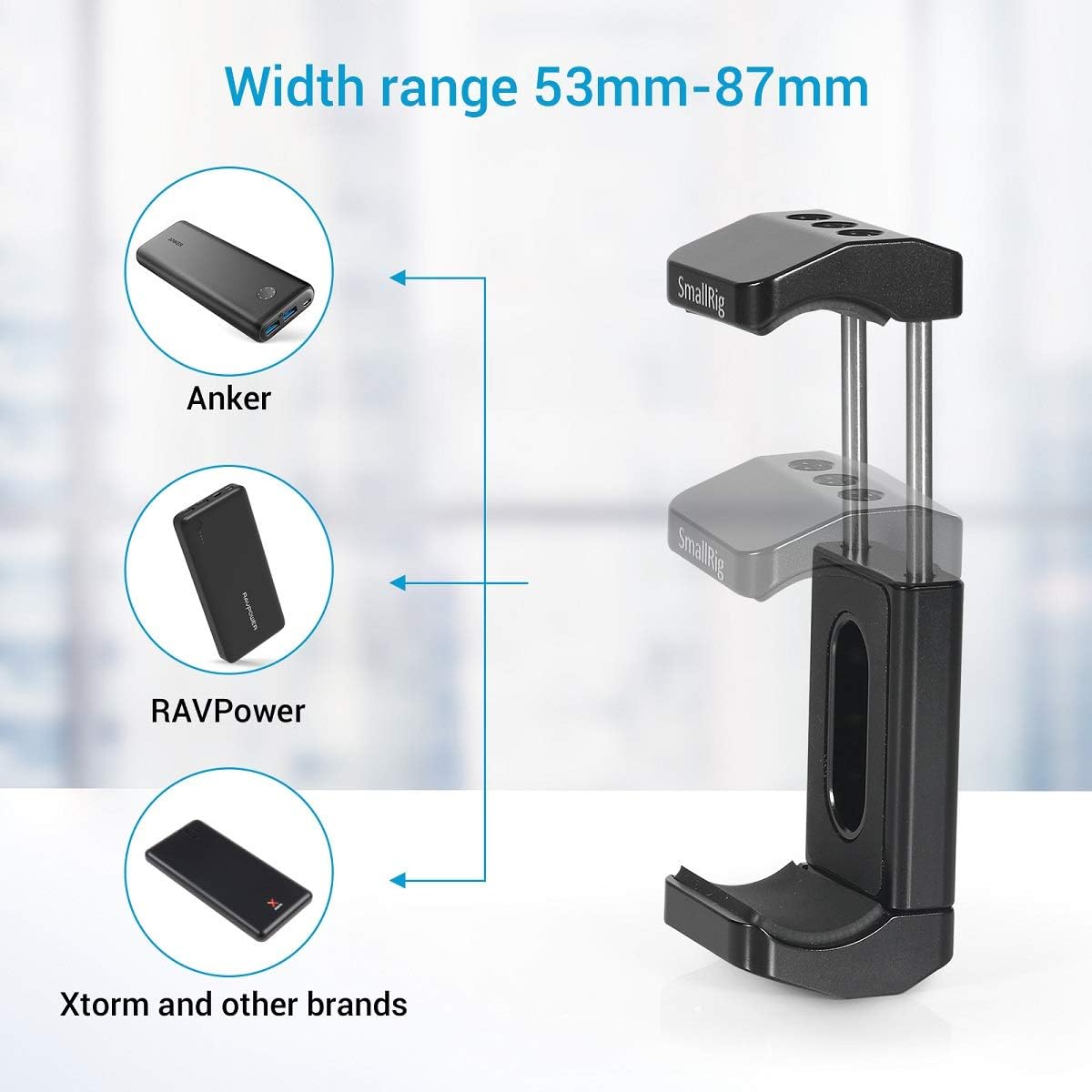 Detalle 2 de SMALLRIG 2336 Support réglable 105 g