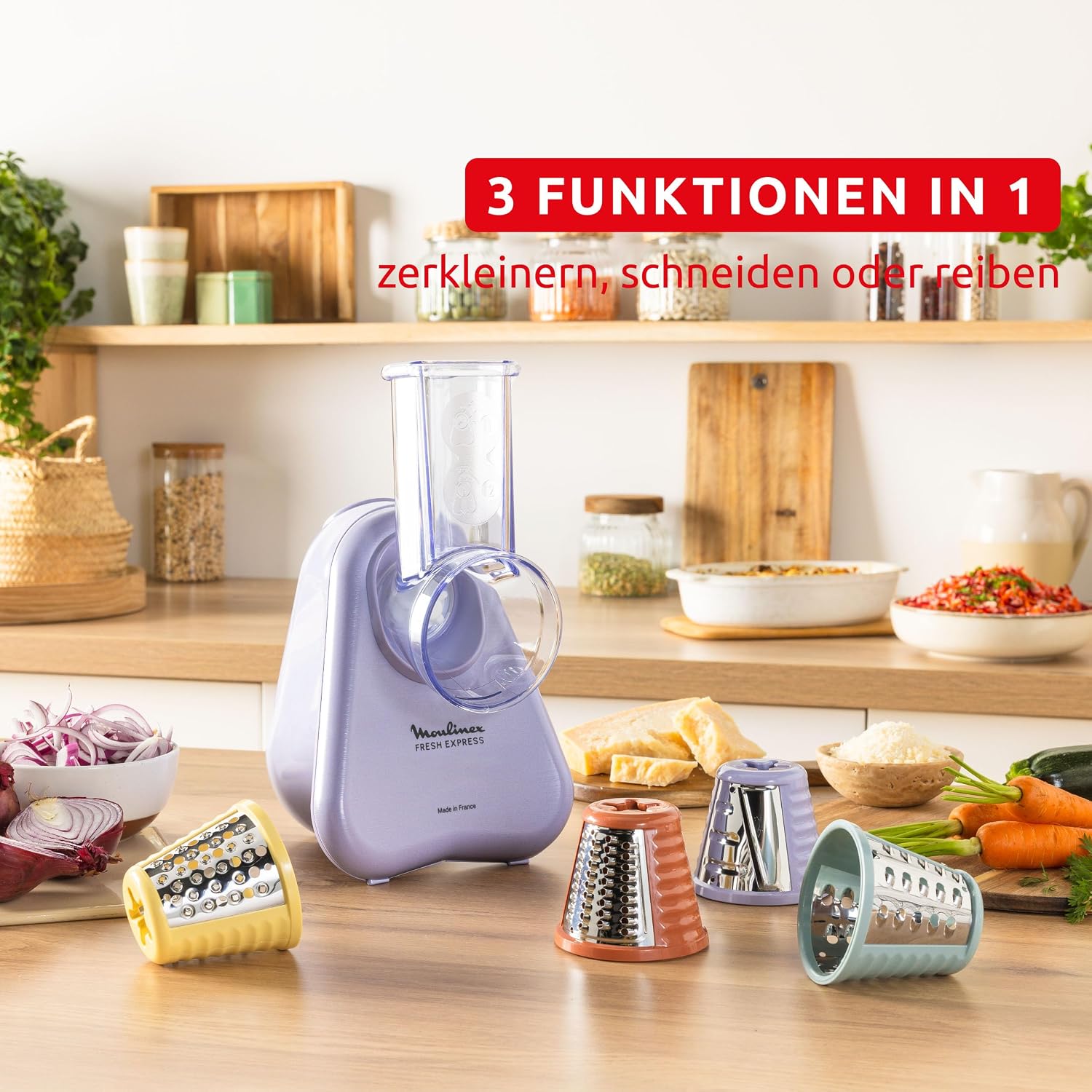 Thumbnail 6 de Moulinex Fresh Express 4-in-1 Gemüsereibe