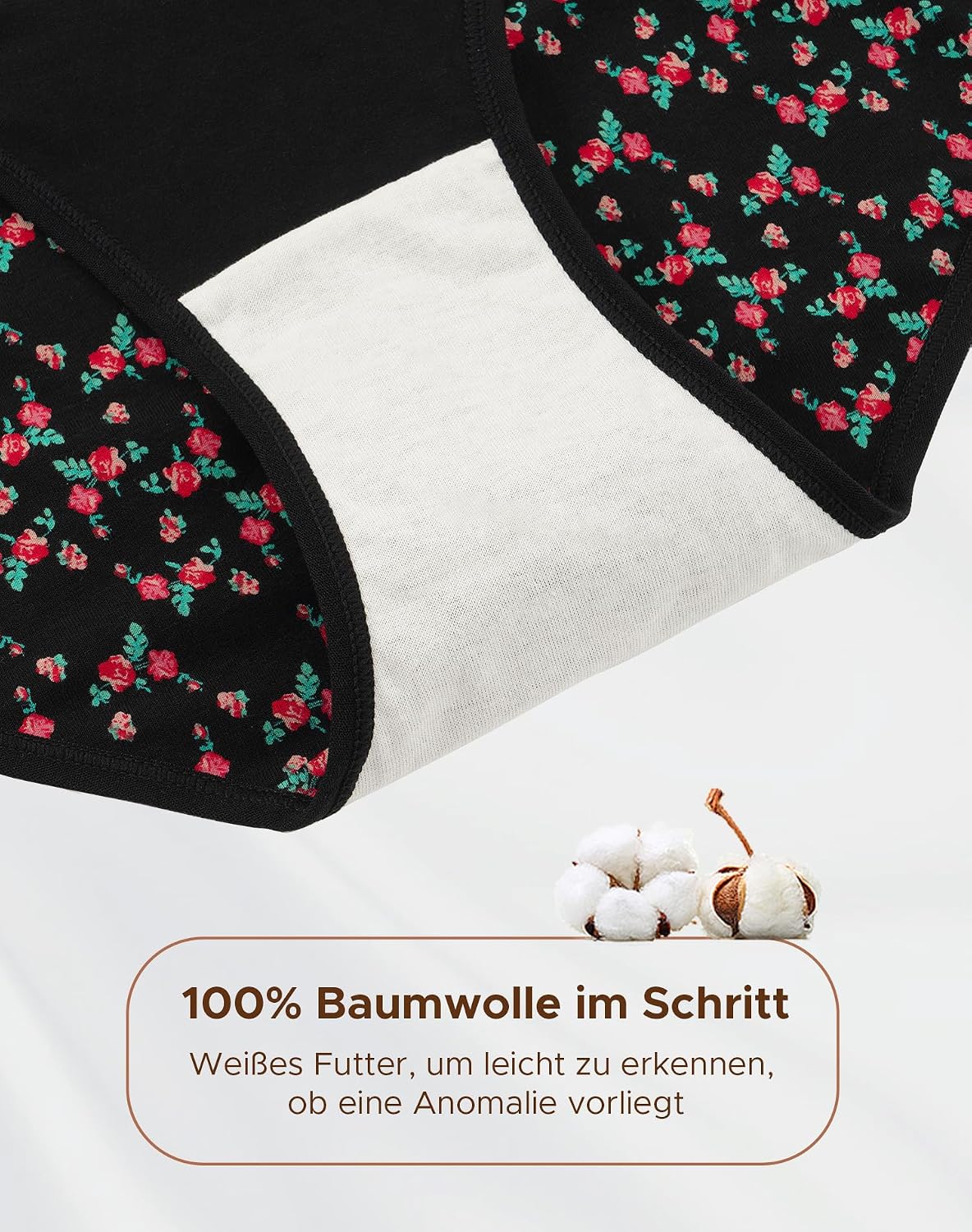 Thumbnail 3 de INNERSY Umstandsunterhosen Baumwolle 5er Pack