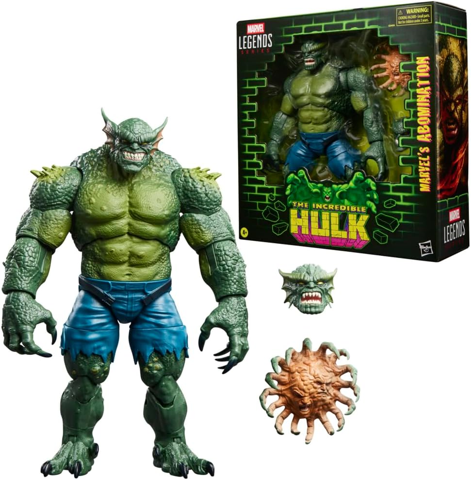 Detalle de Hasbro Marvel Legends Series: Marvel's Abomination – Action figure da 15 cm