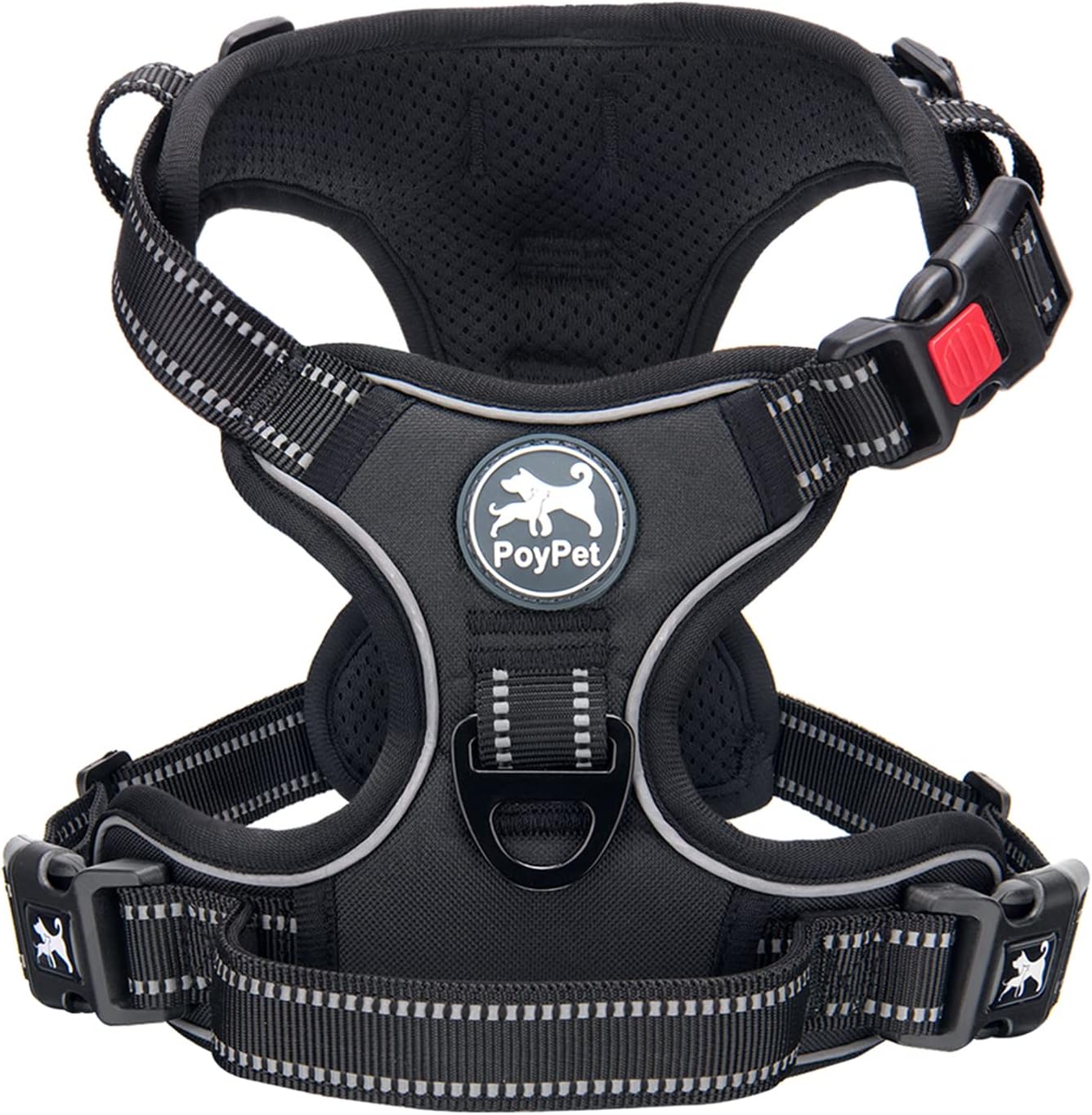 Detalle de PoyPet No Pull Dog Harness 2-clip, Large