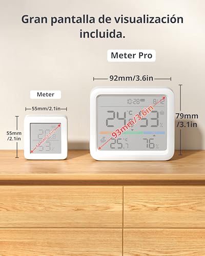 Detalle de SwitchBot Meter Pro: Estación meteorológica 5 en 1 para el hogar