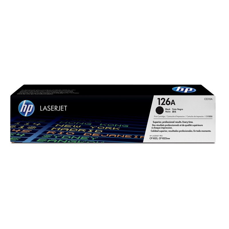 Thumbnail 1 de HP 126A Tóner Original LaserJet Negro – Suministro de confianza para impresión profesional