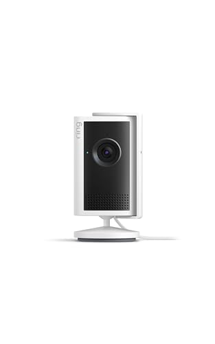 Detalle de Ring Indoor Cam Plus (newest model): Retinal 2K security with 4x Zoom and Low-Light clarity